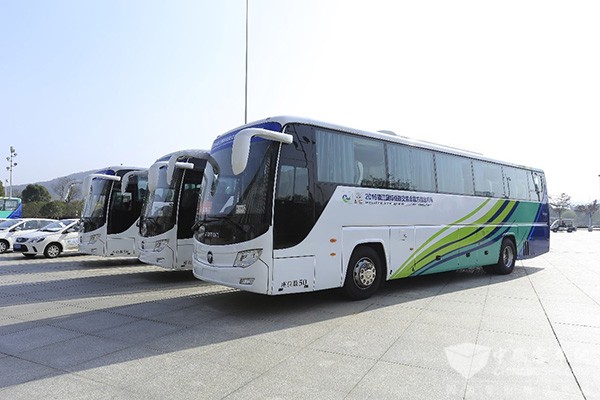 Foton AUV Buses Designated as Official Vehicles for International Low-Carbon Expo