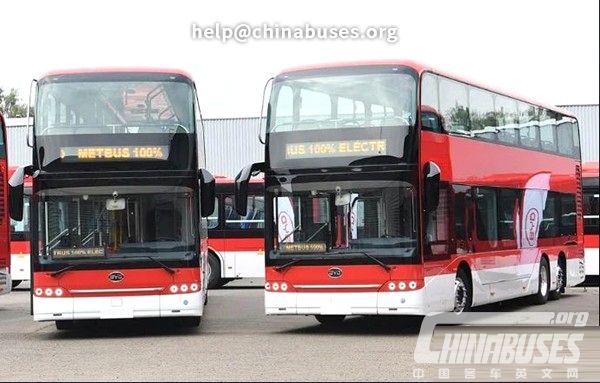 BYD Rolls Out Tailor-Made Electric Double-Deckers for Chile